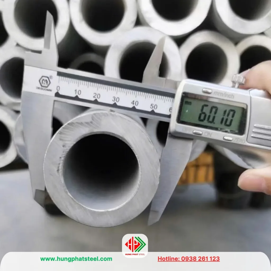 Ống inox 316 phi 60 DN50 - 2 inch
