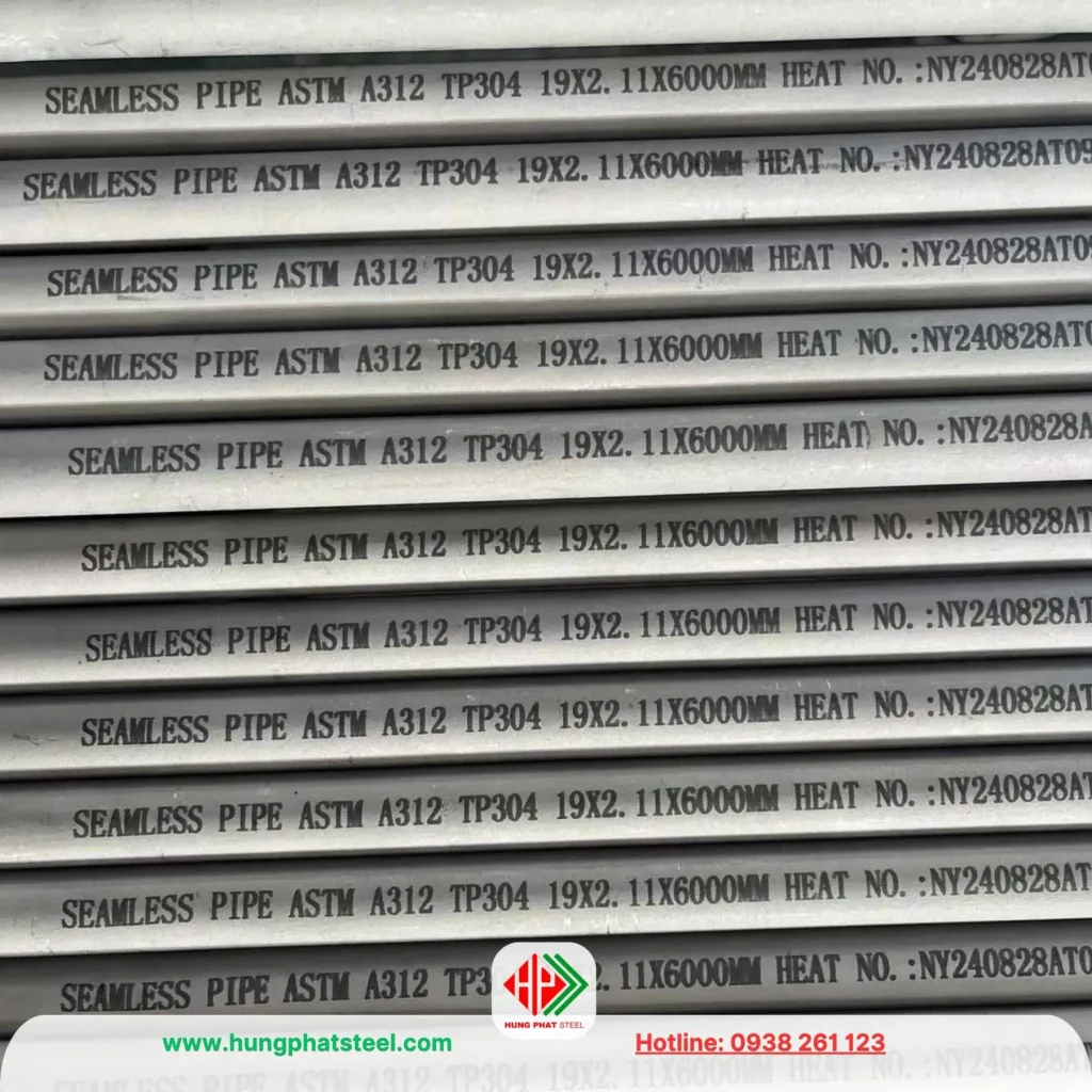 Ống inox phi 19