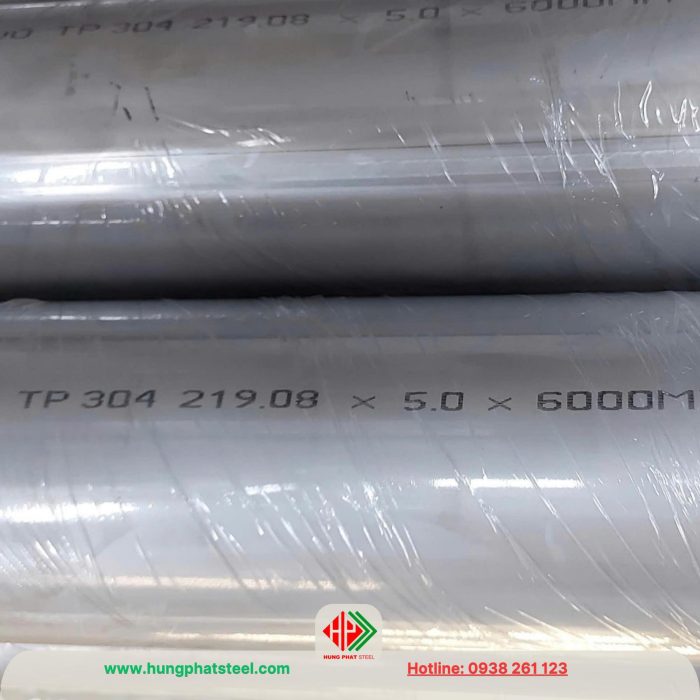 Ống inox phi 219