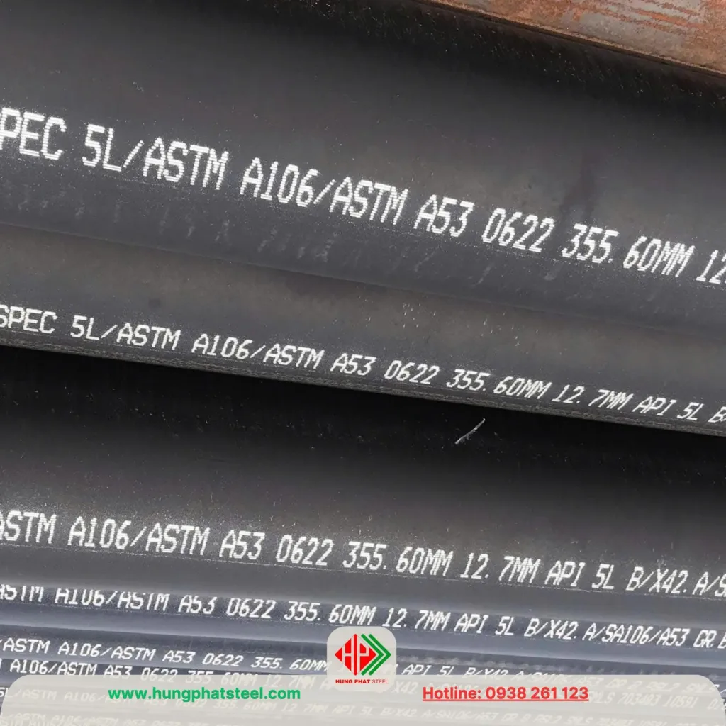 Ống thép đúc phi 355.6
