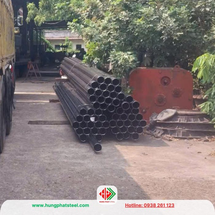 Ống thép hàn đen phi 114