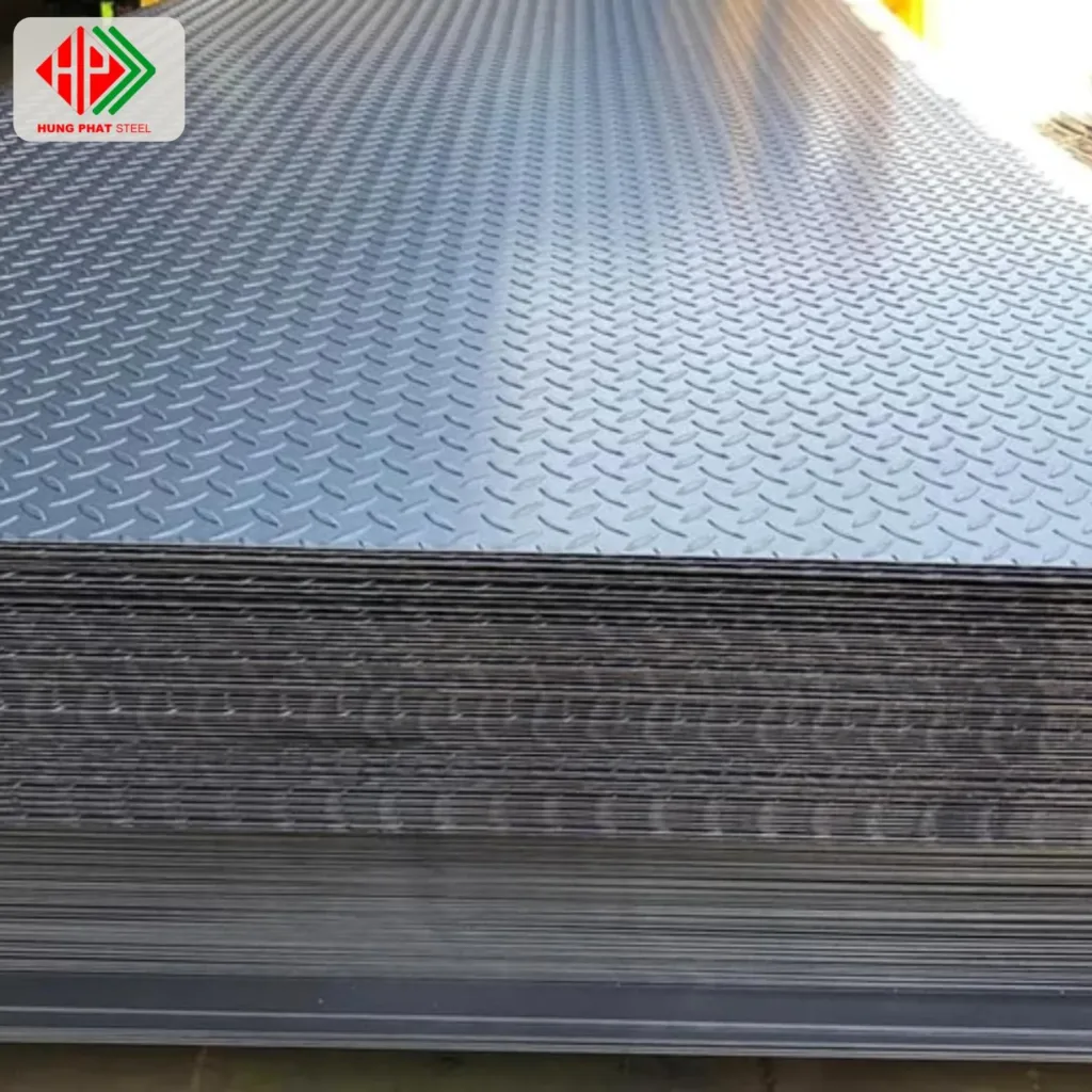 Thép tấm gân 0.5 mm