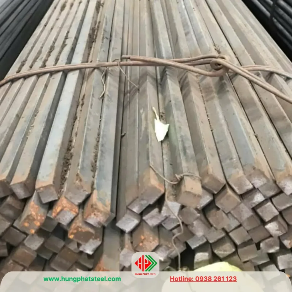 thép vuông đặc 32x32
