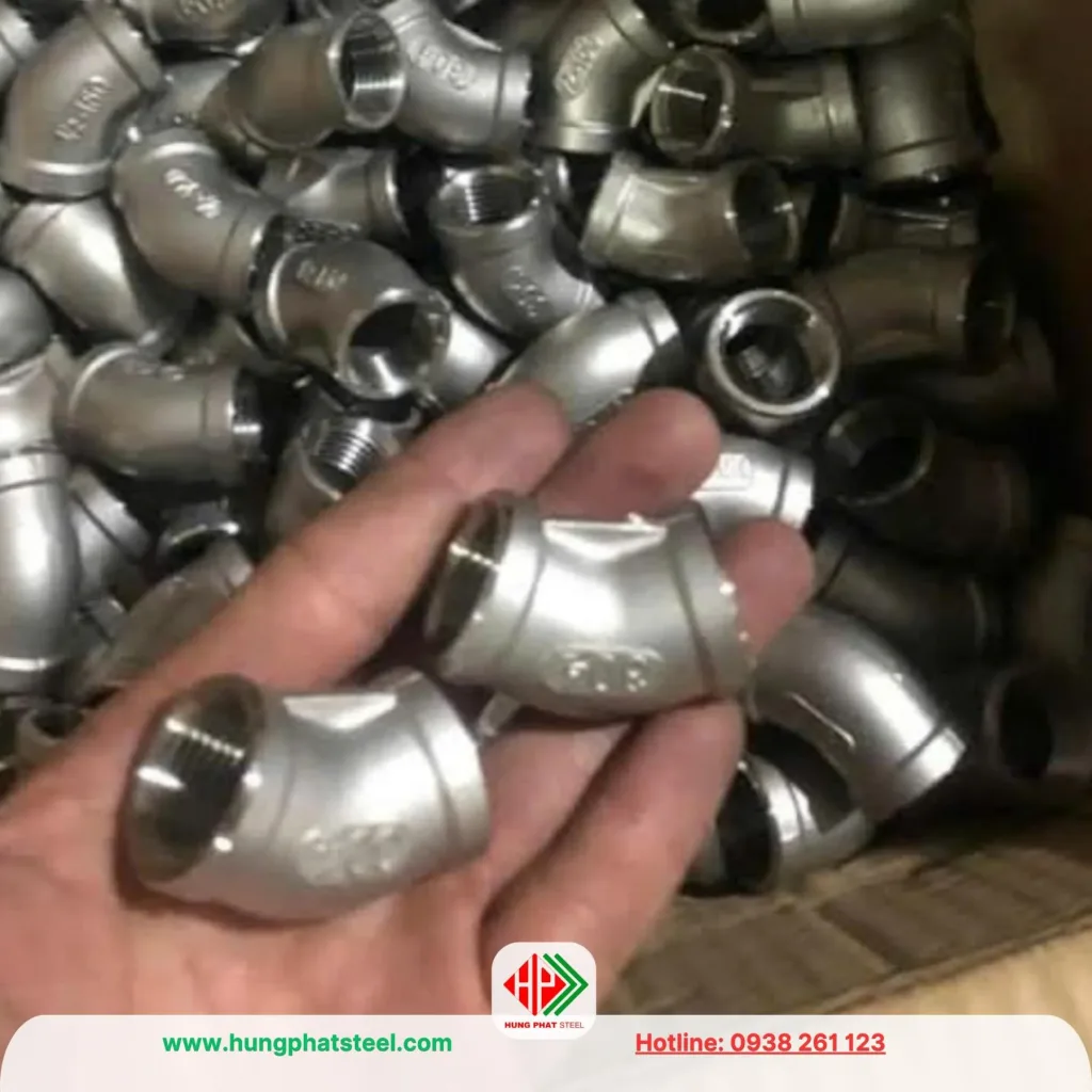 Co lơi 45 độ inox 304