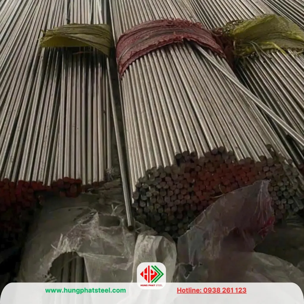 INOX Tròn đặc phi 34