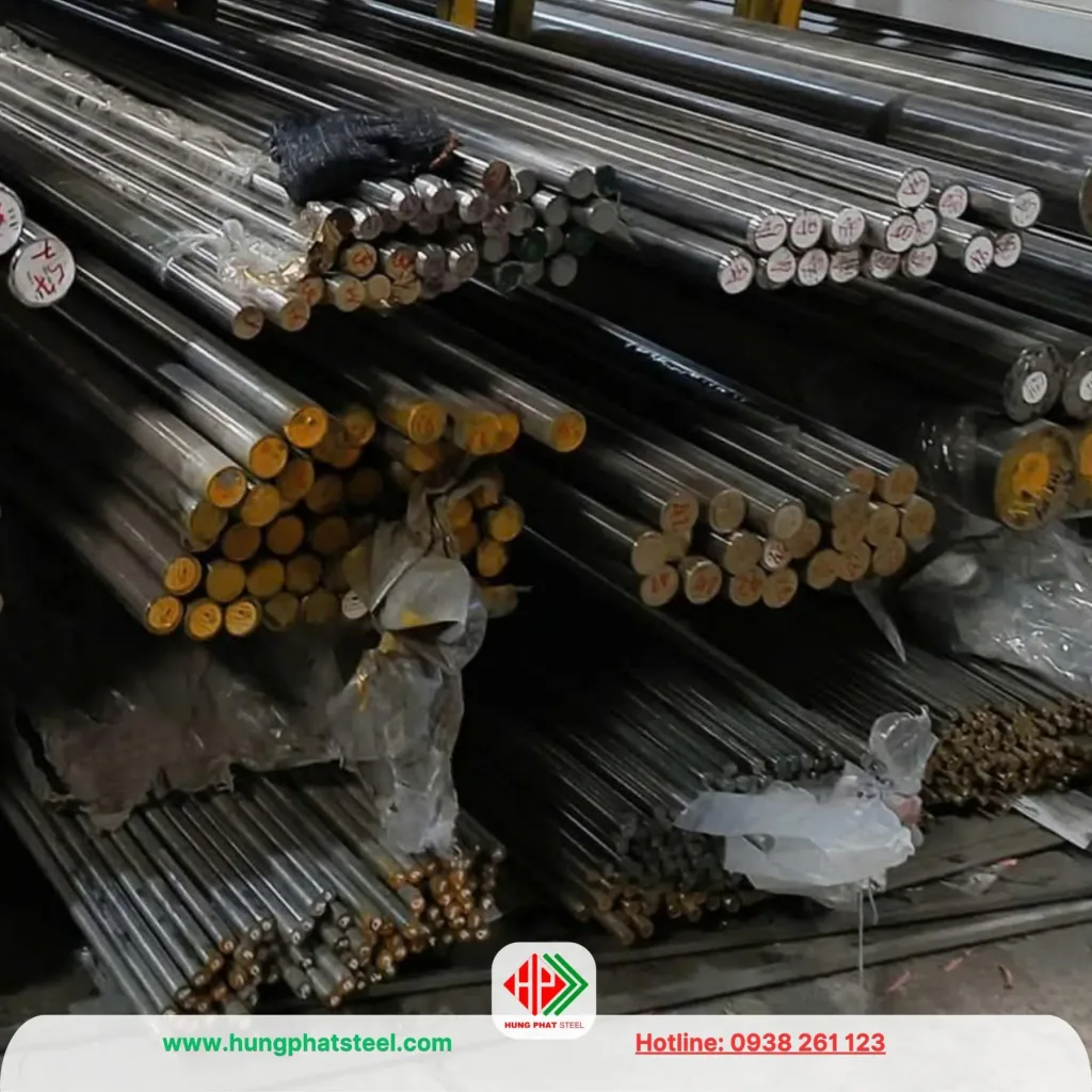 INOX Tròn đặc phi 38