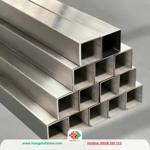 INOX hộp vuông 12.7x12.7