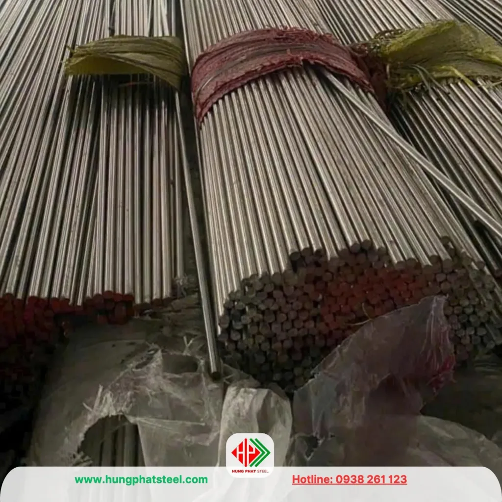 INOX tròn đặc phi 25