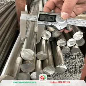 INOX tròn đặc phi 25