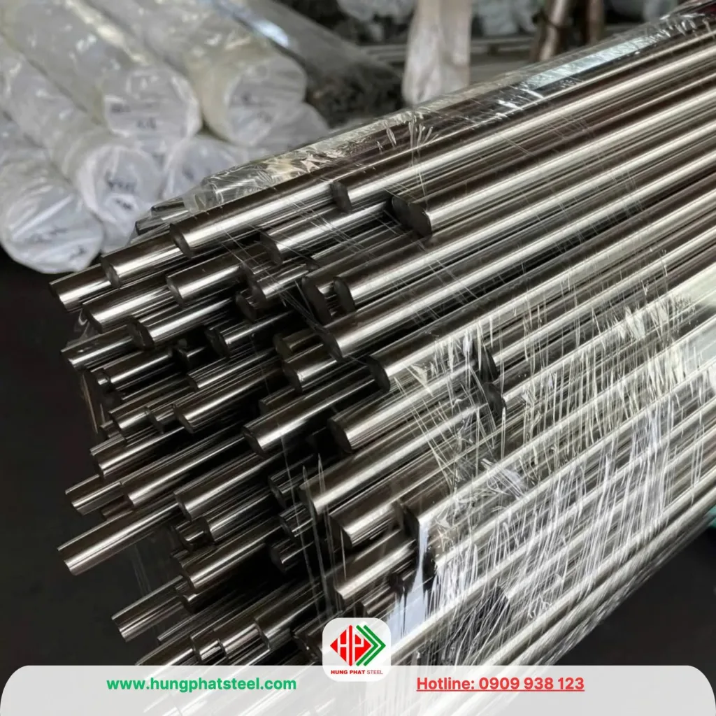 INOX tròn đặc phi 28
