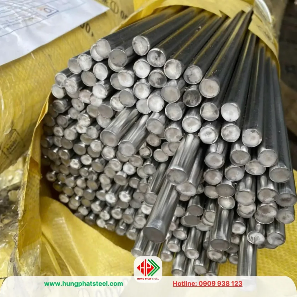 INOX tròn đặc phi 28