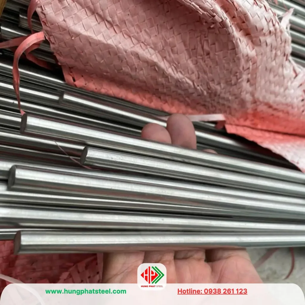 Inox tròn đặc phi 20 (Láp đặc)