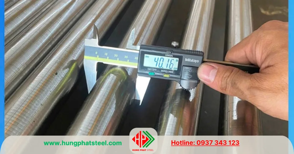 Láp đặc inox phi 40