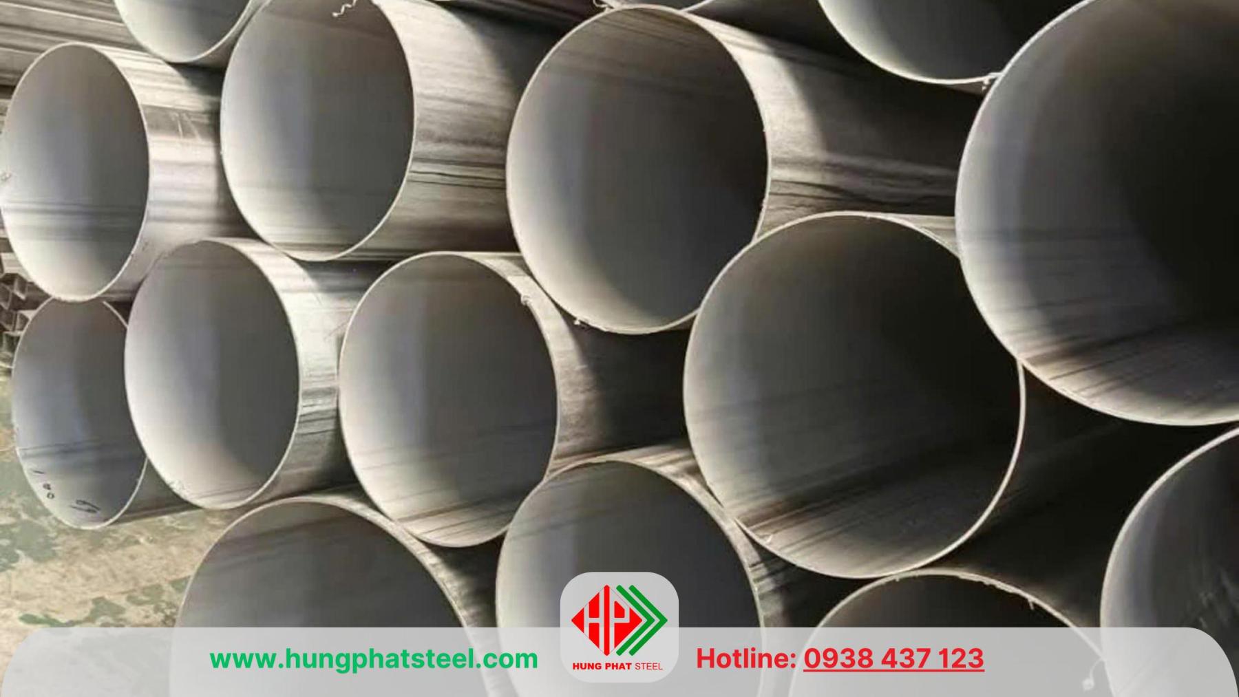 Ống inox 304 phi 219 (ống hàn)