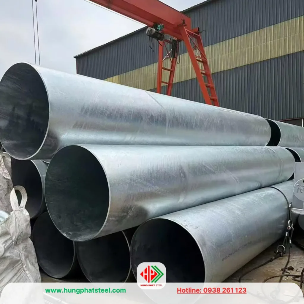 Ống kẽm phi 356 DN350