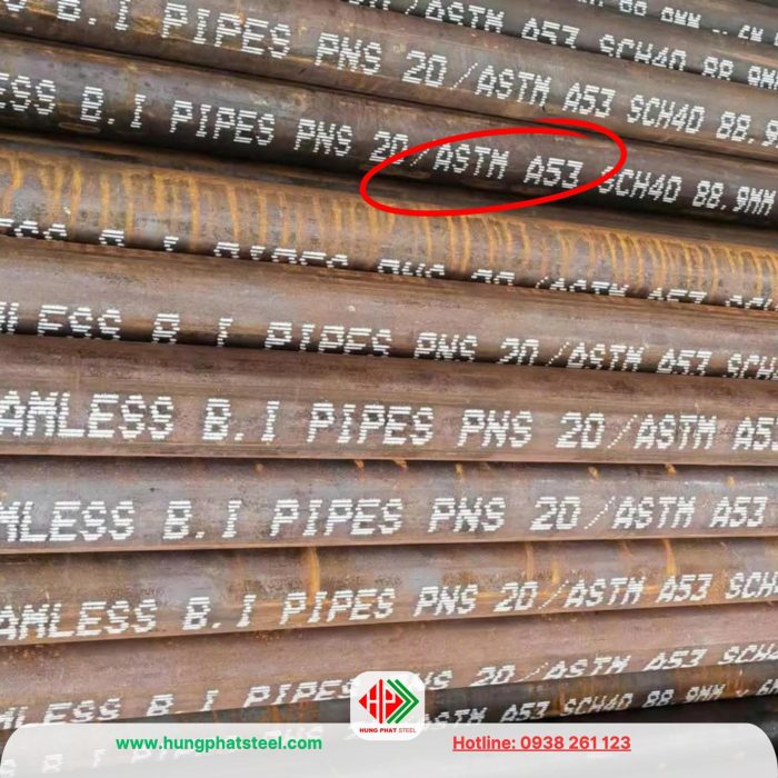 Ống thép đúc ASTM A53