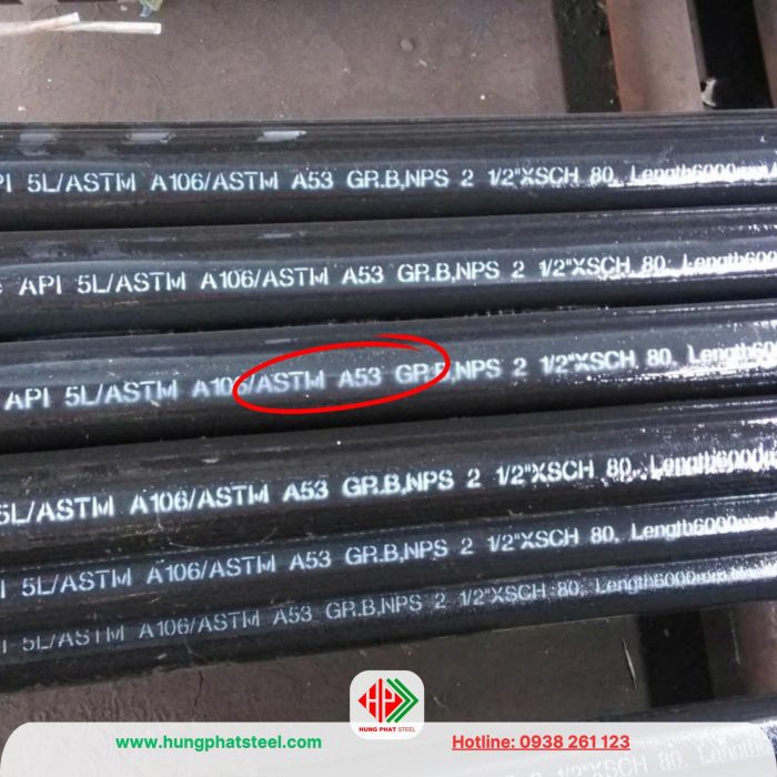 Ống thép đúc ASTM A53