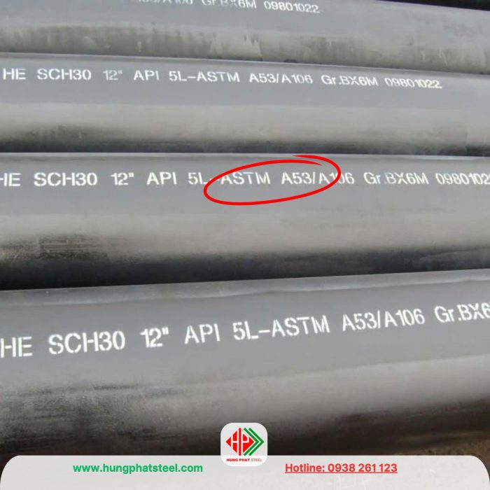 Ống thép đúc ASTM A53