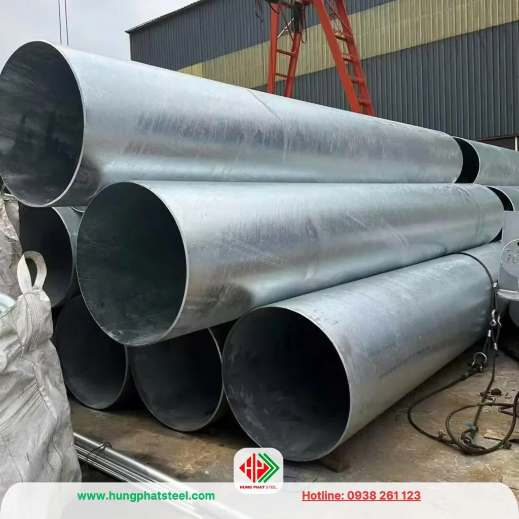 Ống thép mạ kẽm phi 406 DN400- 16 inch