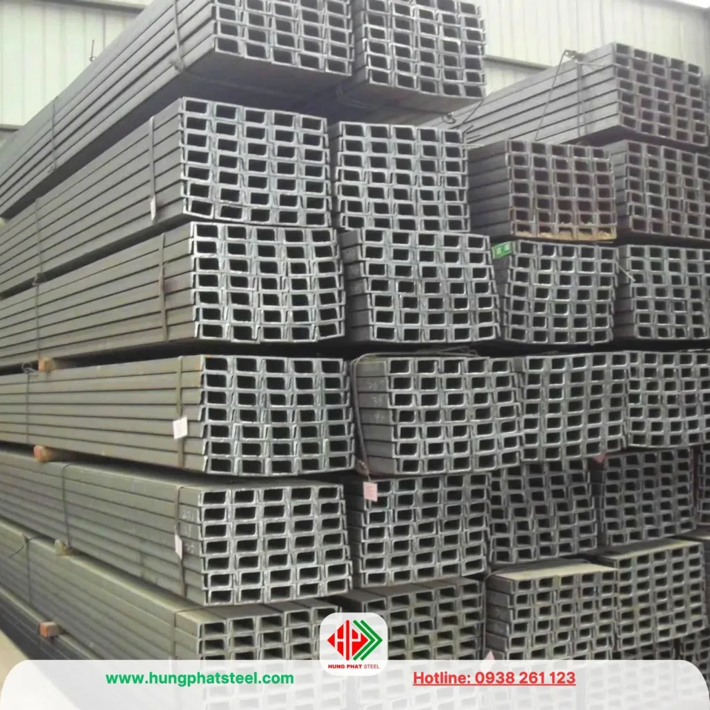 Thép hình U50 mạ kẽm