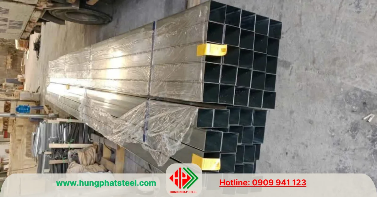 Thép hộp mạ kẽm 90x90
