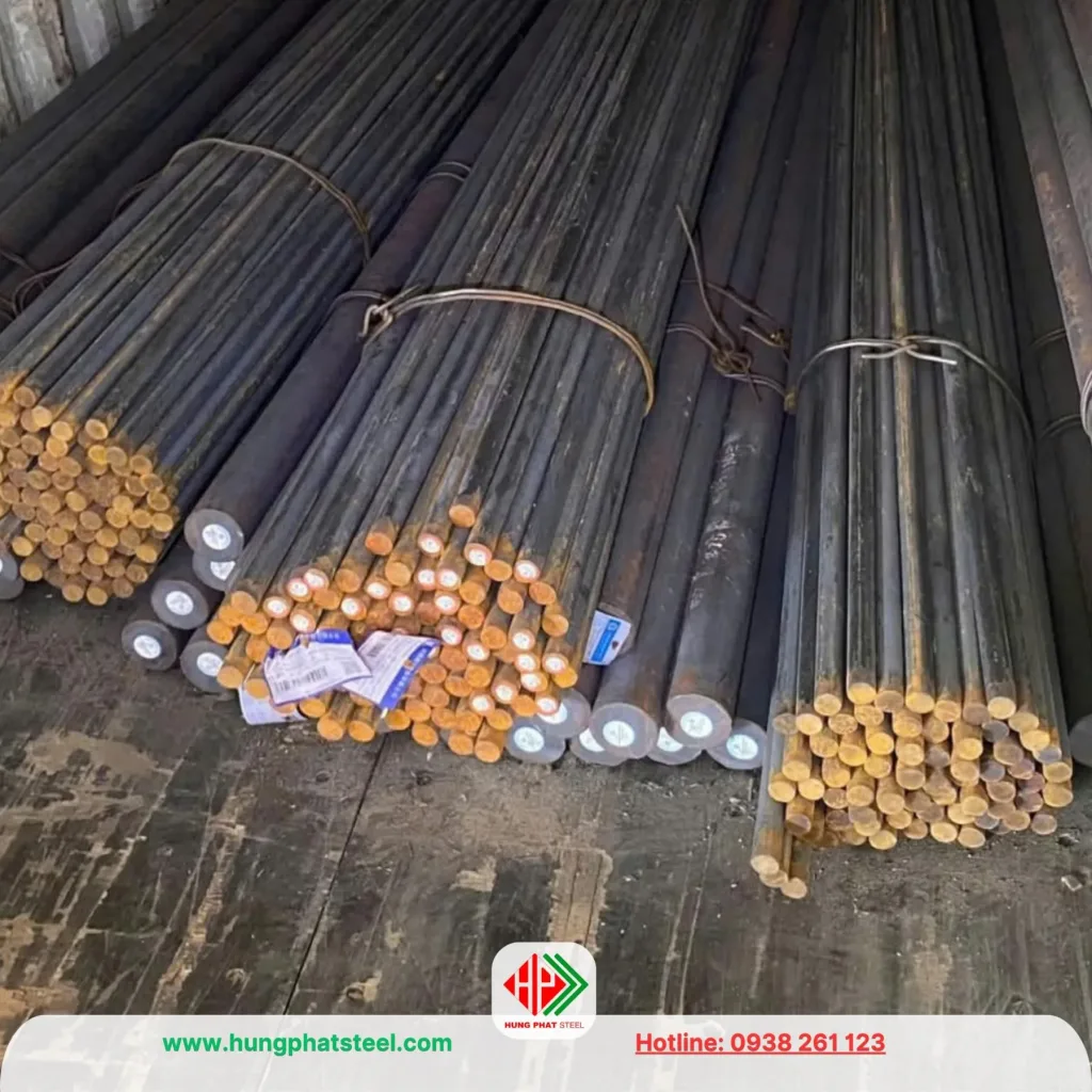 Thép tròn đặc phi 35