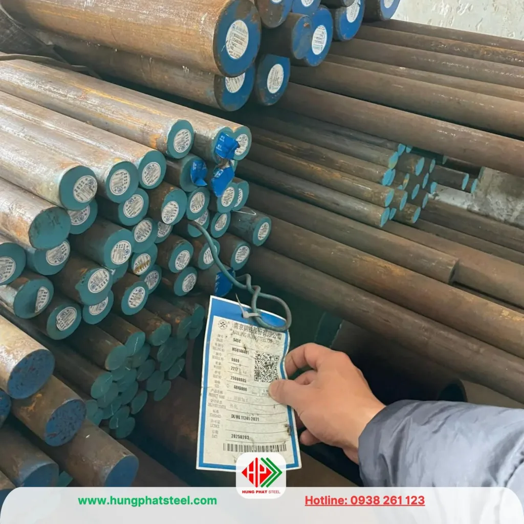 Thép tròn đặc phi 40