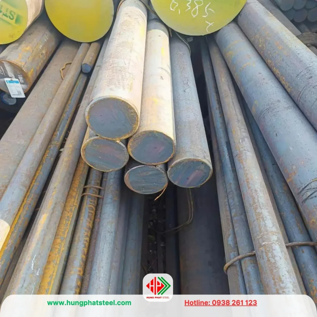 Thép tròn đặc phi 40 (láp đặc)