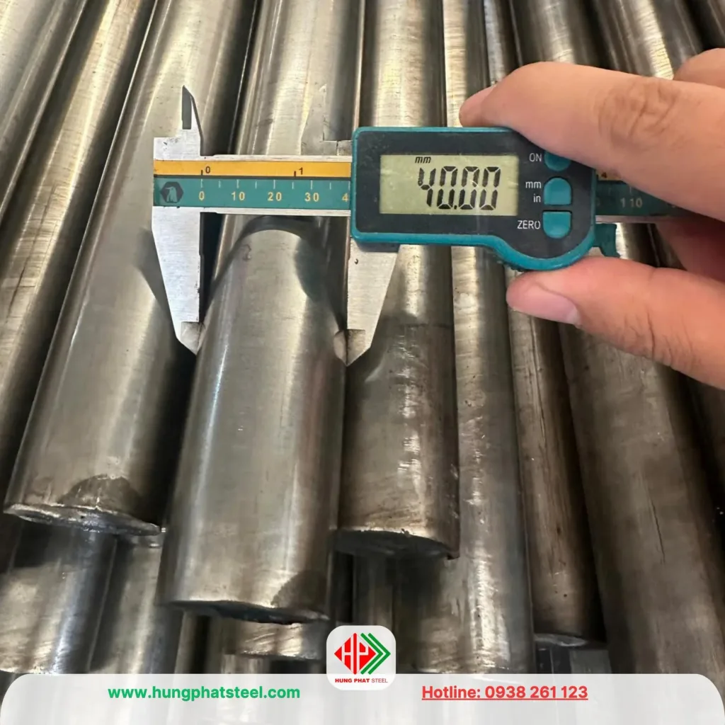 Thép tròn đặc phi 40 (láp đặc)