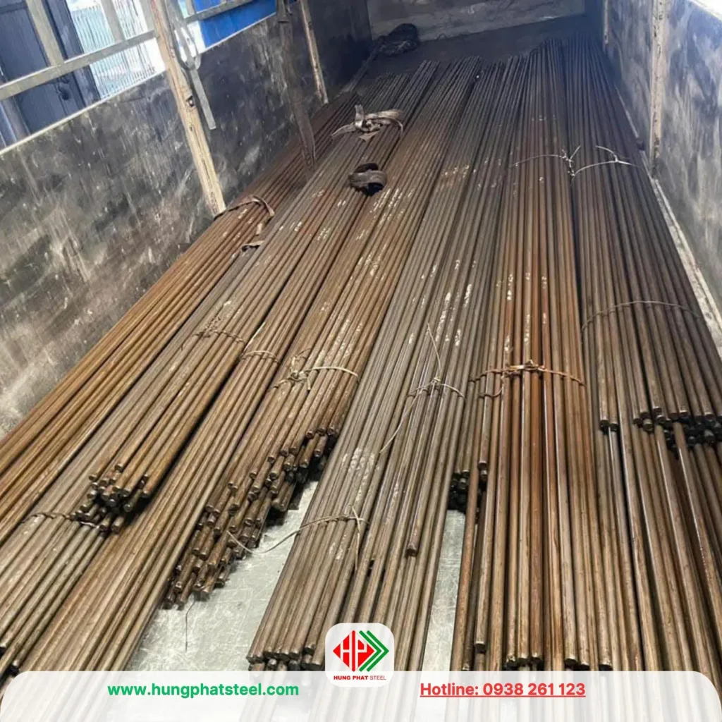 Thép tròn đặc phi 45 (láp đặc)
