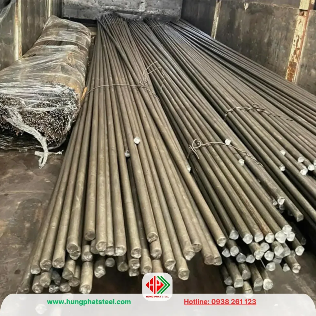 Thép tròn đặc phi 45 (láp đặc)