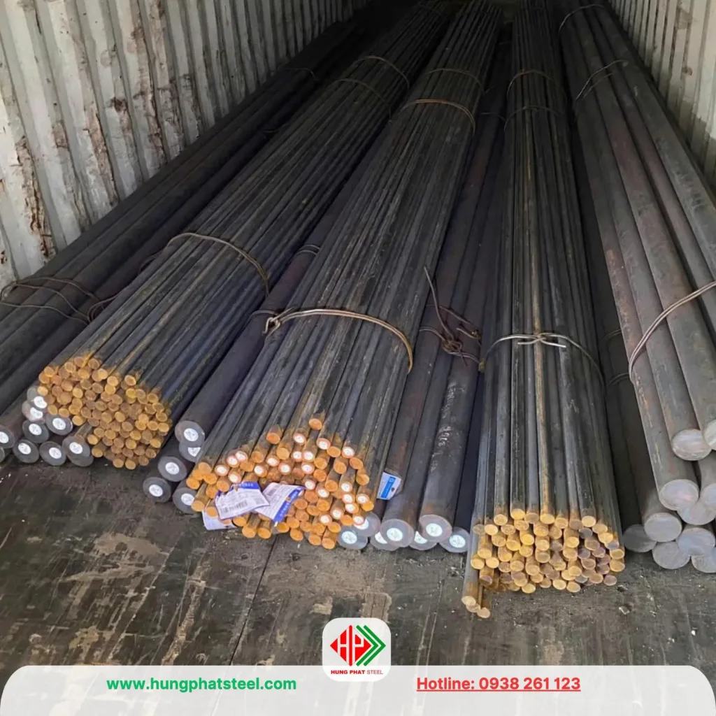 Thép tròn đặc phi 48