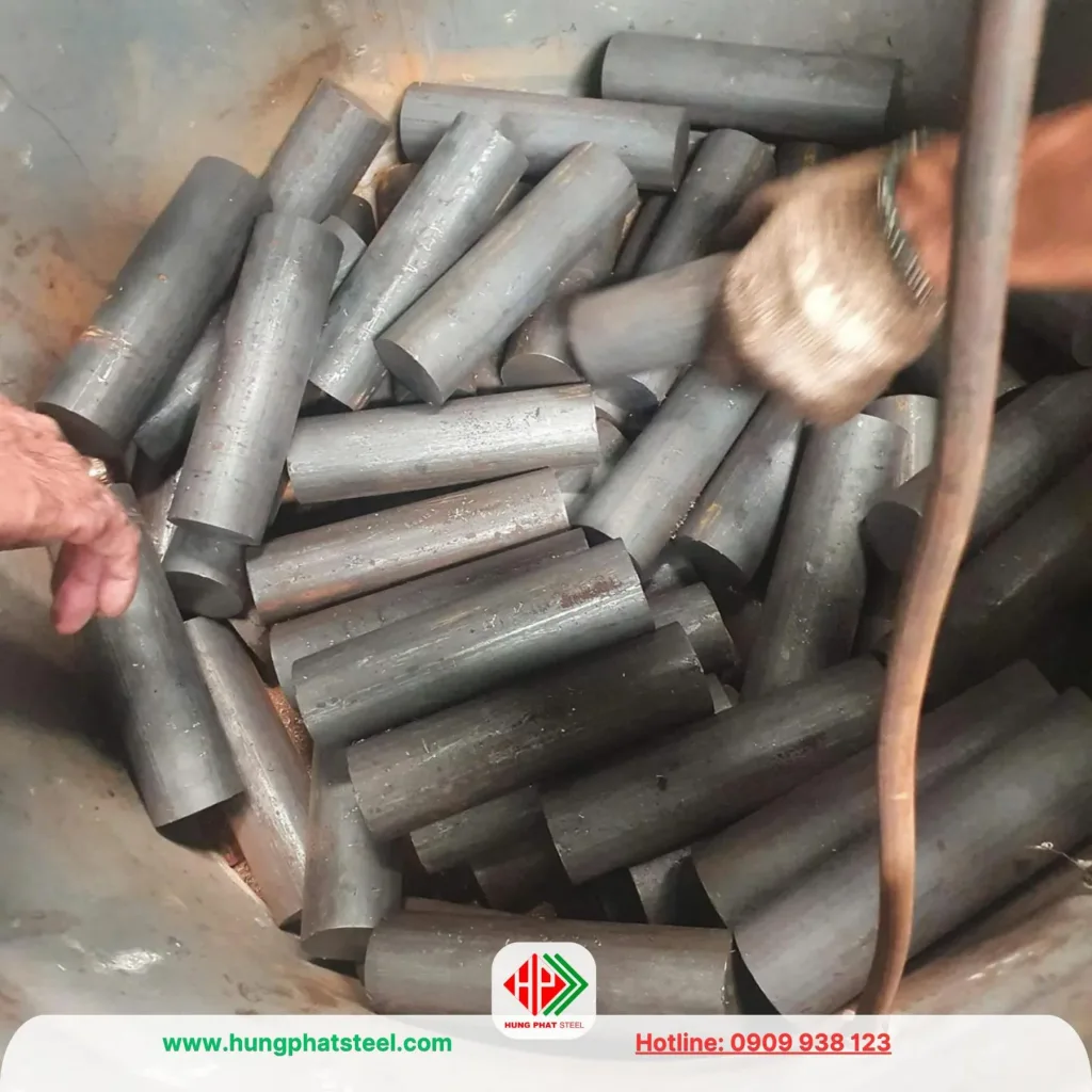 Thép tròn đặc phi 60 (láp đặc D60)