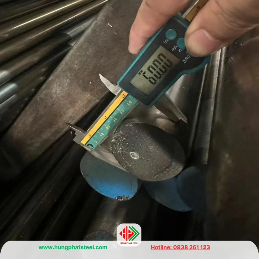 Thép tròn đặc phi 60 (láp đặc D60)