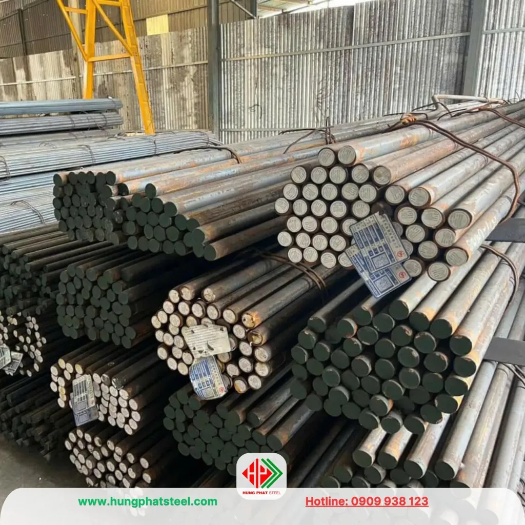 Thép tròn đặc phi 60 (láp đặc D60)