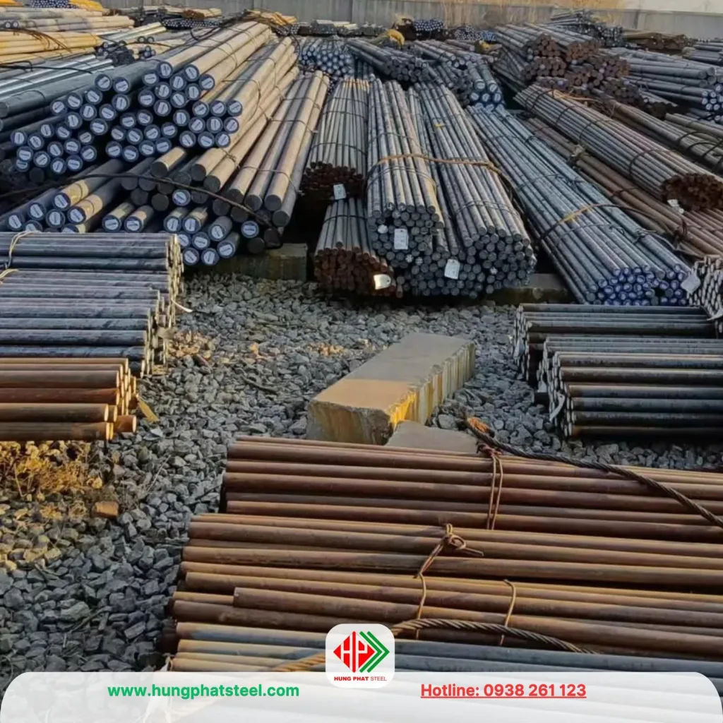 Thép tròn đặc phi 70 (láp đặc D70)
