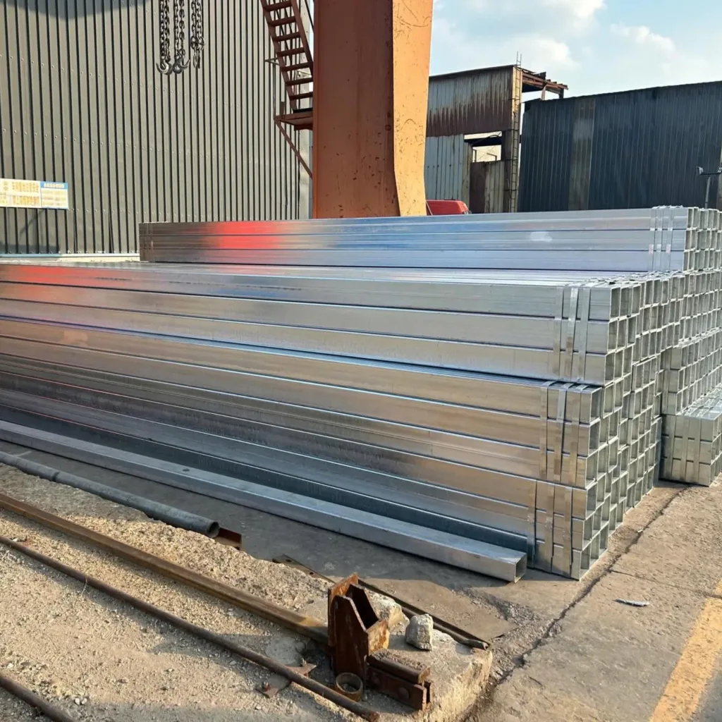 thép hộp mạ kẽm 120x120