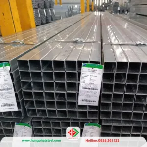 Thép hộp mạ kẽm 40x40