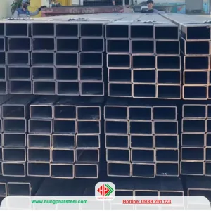 Thép hộp mạ kẽm 50x100 Hòa Phát