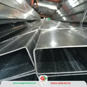 Thép hộp mạ kẽm 60x120