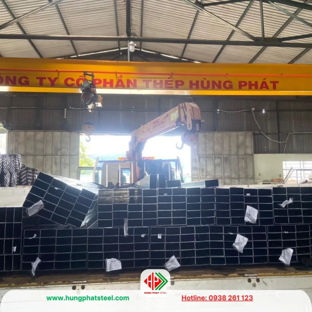 Thép hộp mạ kẽm 60x120 - Ảnh 2