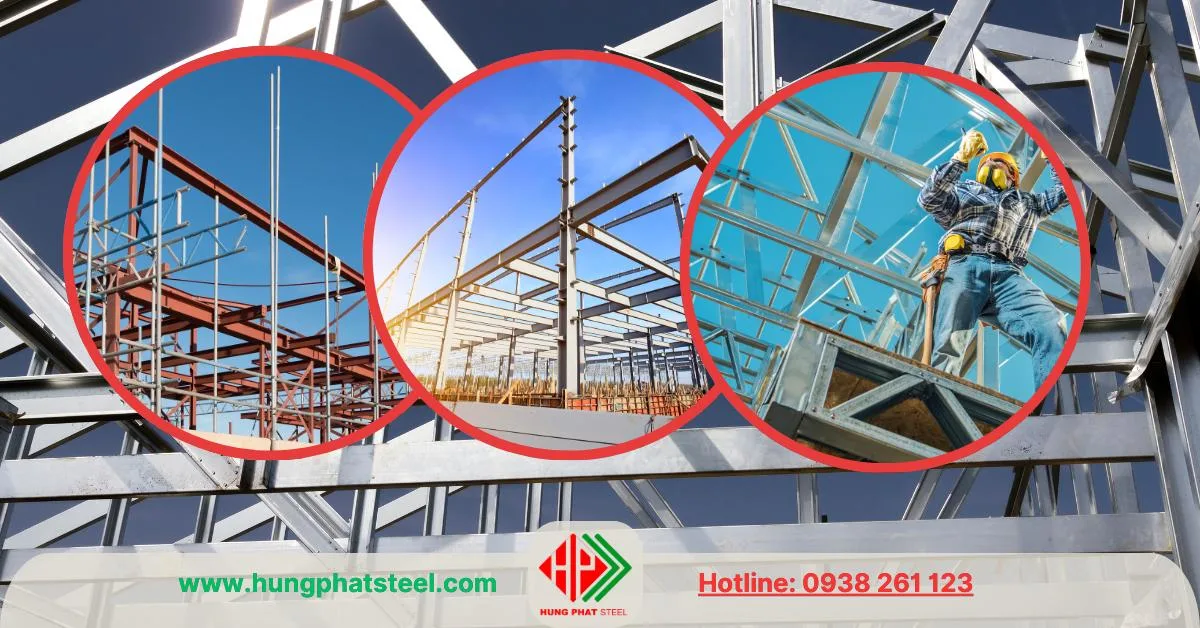 Các ngành công nghiệp thi công cấu hình chịu tải lớn