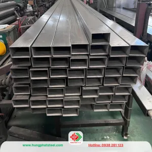 Hộp 100x50 inox