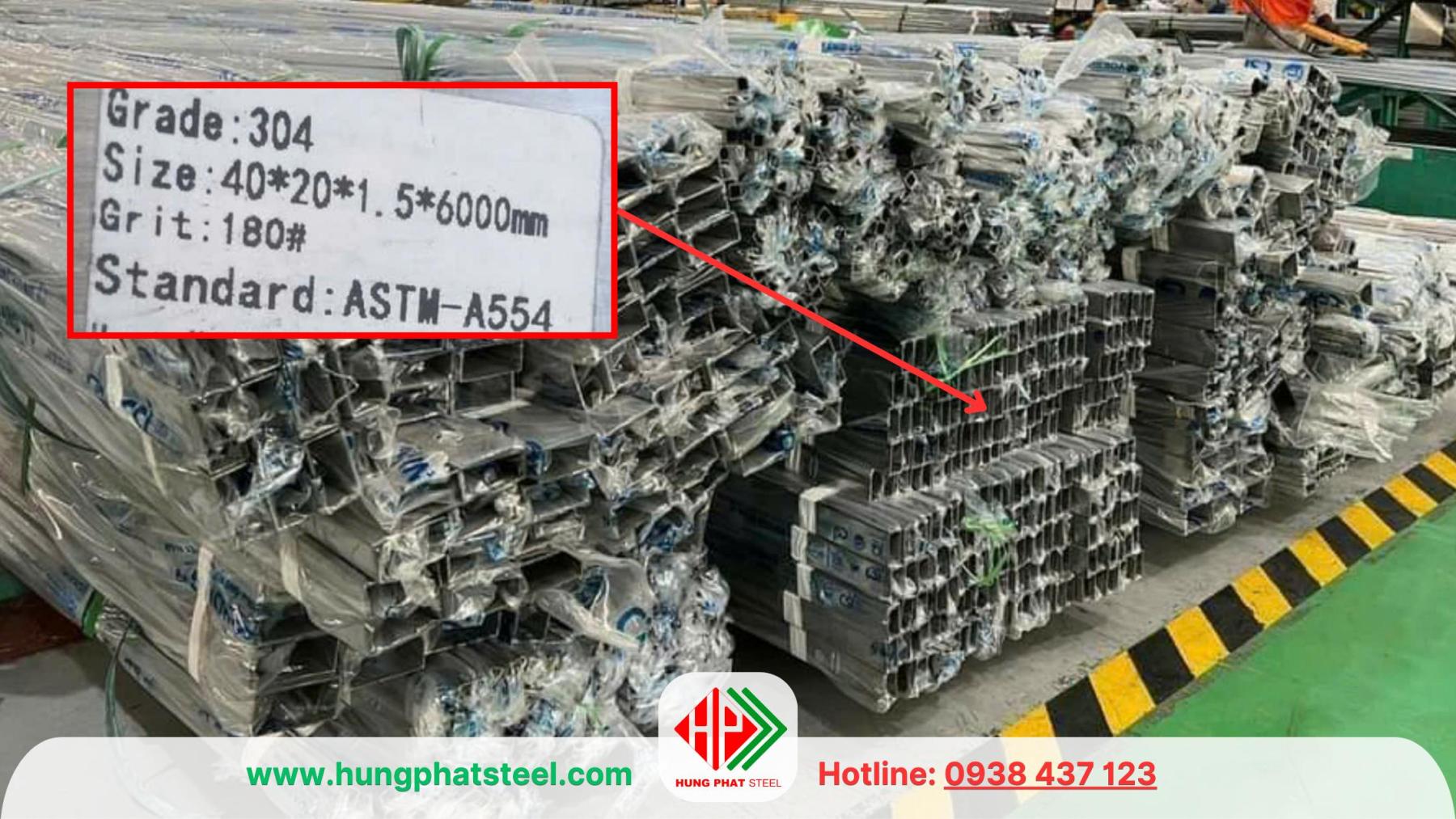 Hộp inox 20x40