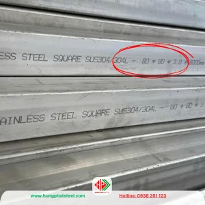 Hộp inox 80x80