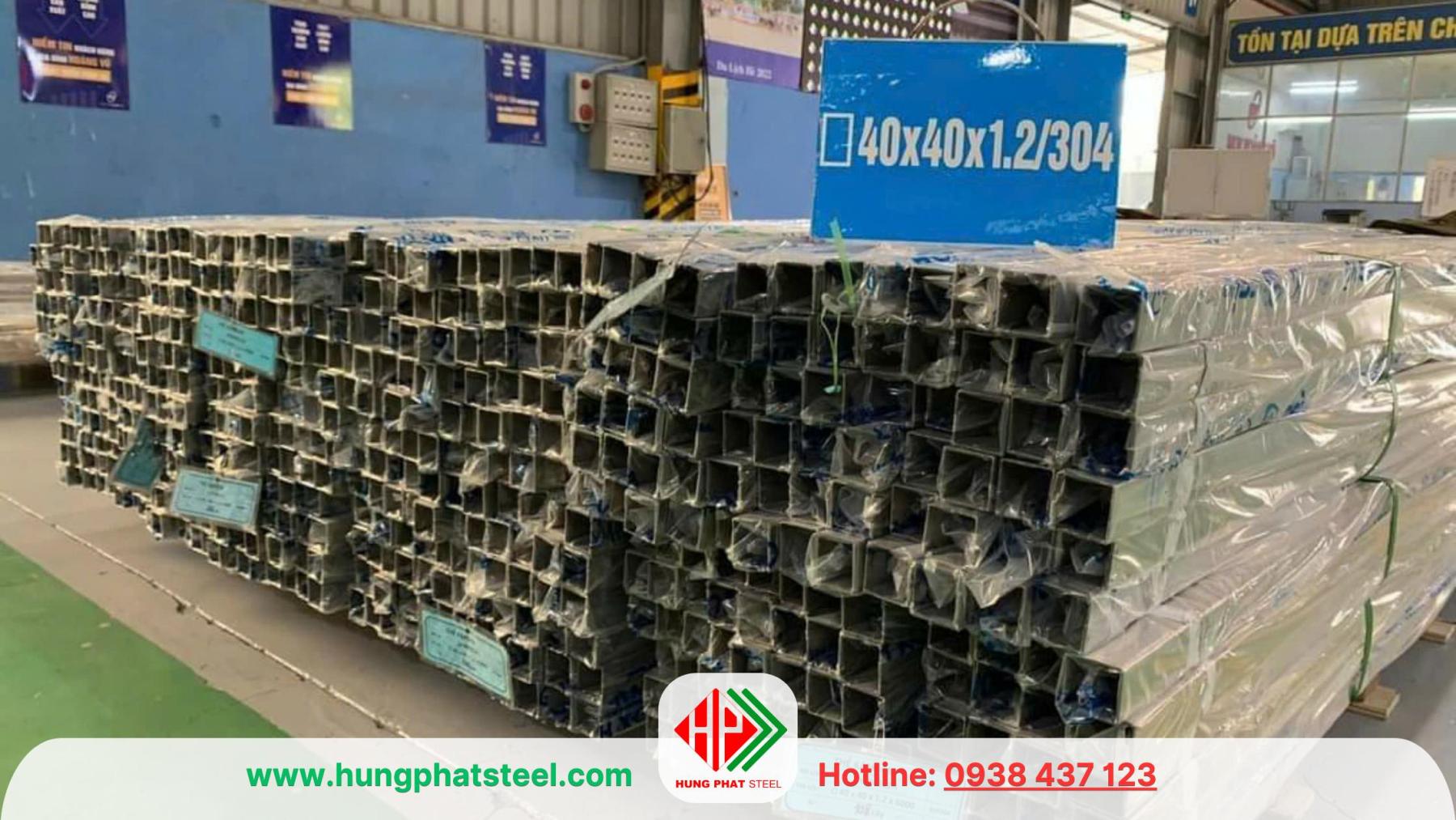 INOX hộp 40x40