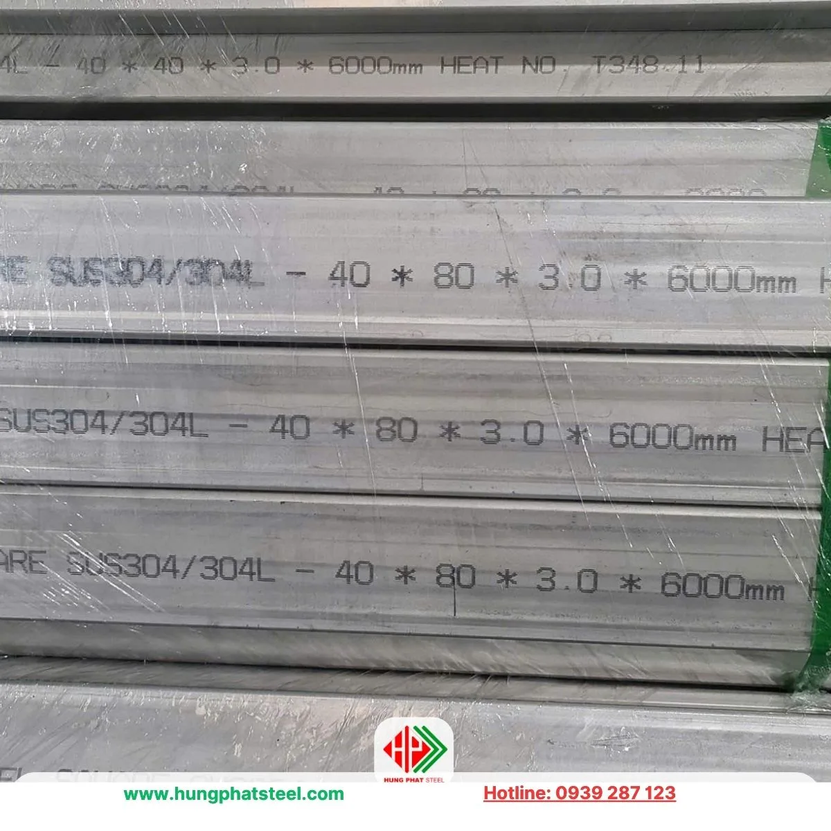 INOX hộp 40x80 SUS304