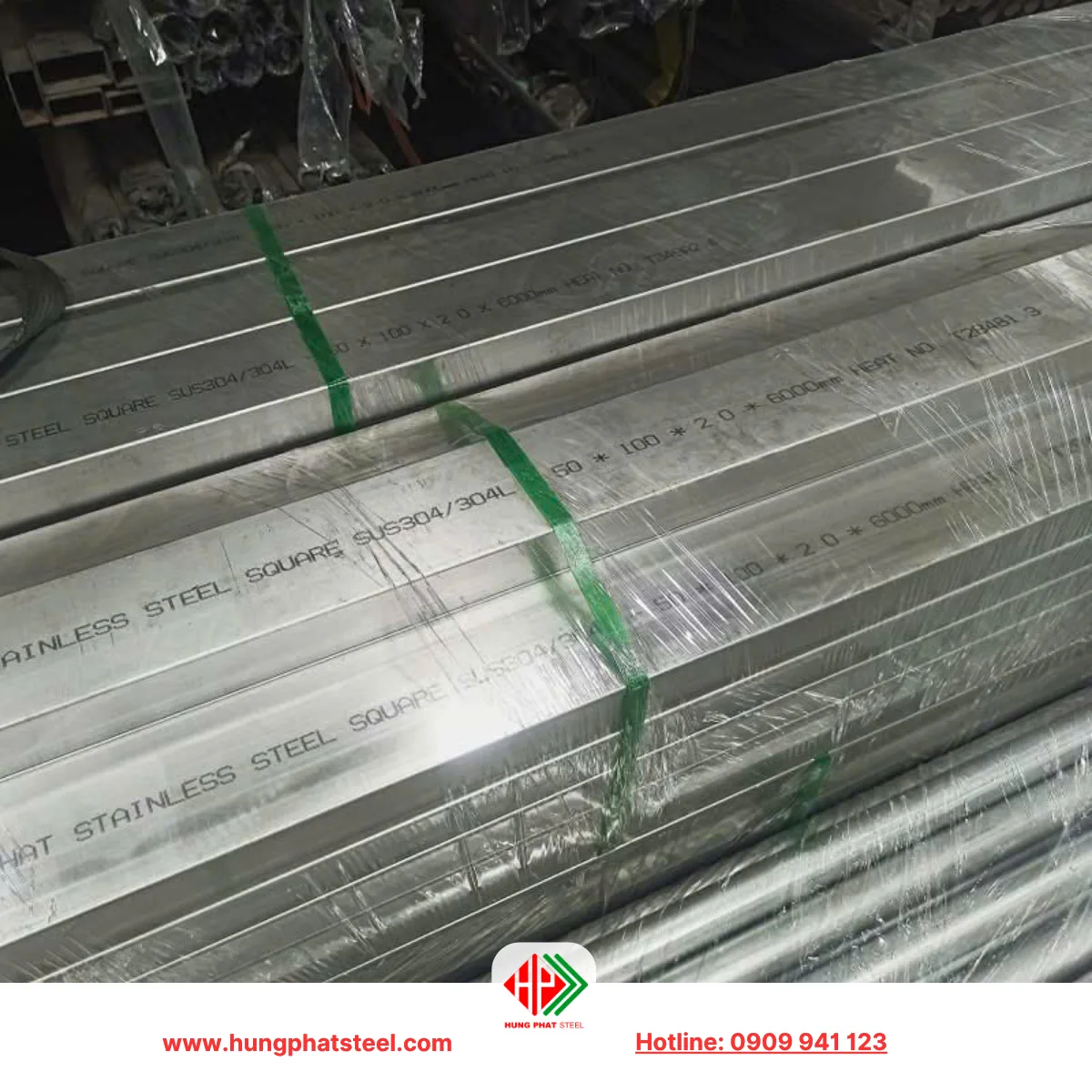 INOX Hộp 100x50 (SUS304/316/201) - Ảnh 6