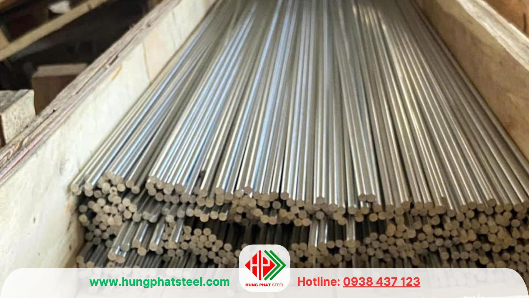 INOX tròn đặc phi 10