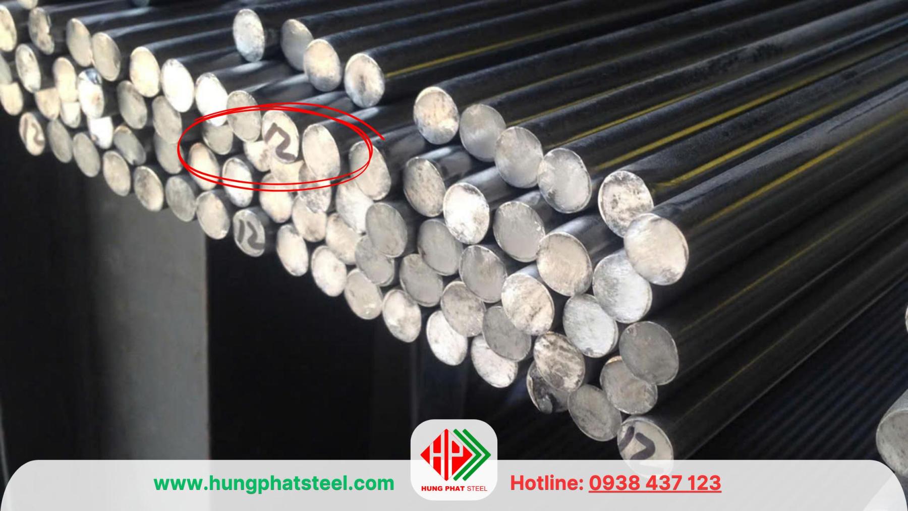 INOX tròn đặc phi 12